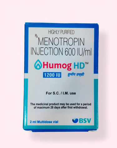 Humog HD 1200 IU Injection Menotropin